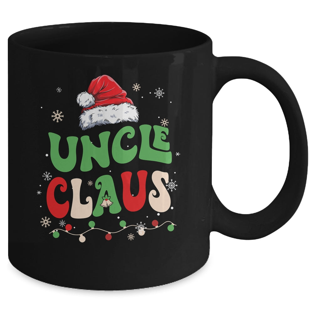 Team Santa Uncle Claus Elf Groovy Matching Family Christmas Mug | siriusteestore