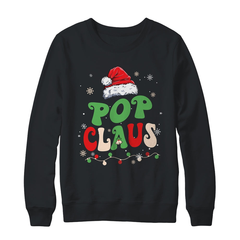 Team Santa pop Claus Elf Groovy Matching Family Christmas Shirt & Sweatshirt | siriusteestore