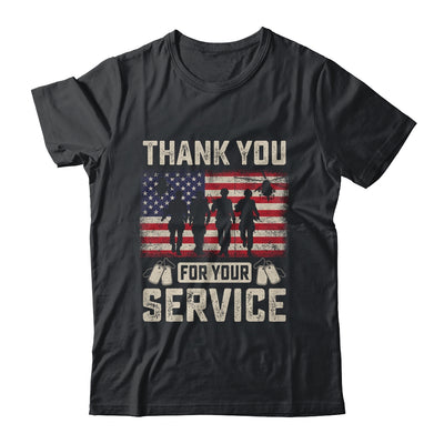 Thank You For Your Service Patriotic Veterans Day Shirt & Hoodie | siriusteestore