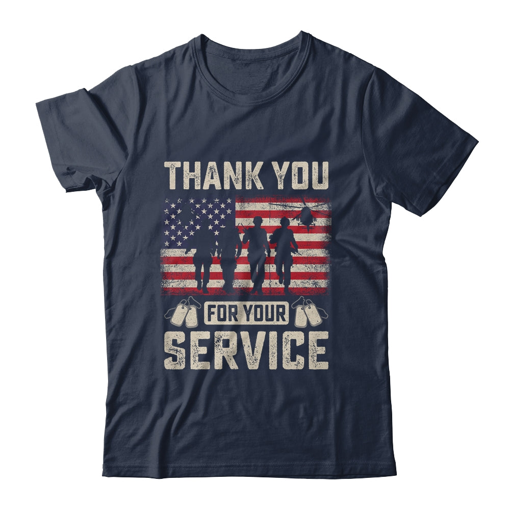 Thank You For Your Service Patriotic Veterans Day Shirt & Hoodie | siriusteestore