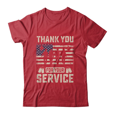 Thank You For Your Service Patriotic Veterans Day Shirt & Hoodie | siriusteestore