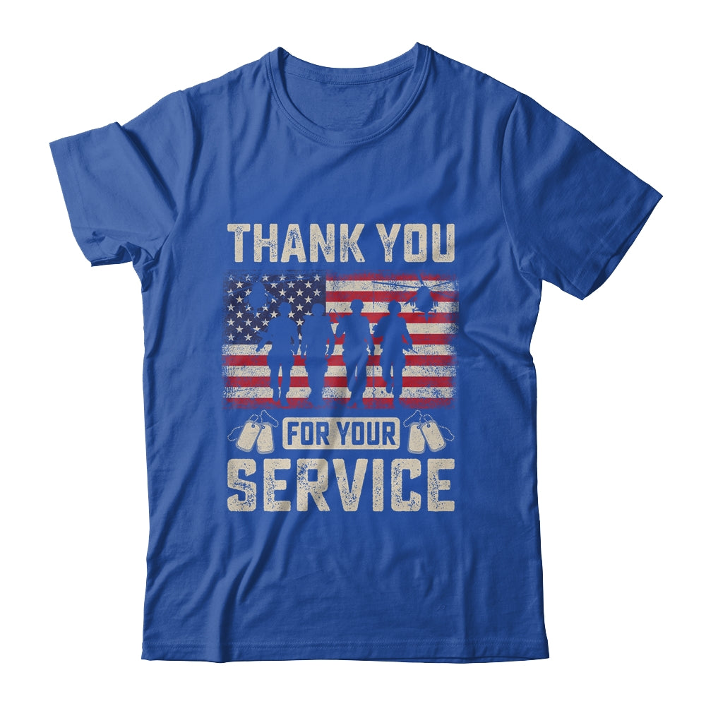 Thank You For Your Service Patriotic Veterans Day Shirt & Hoodie | siriusteestore
