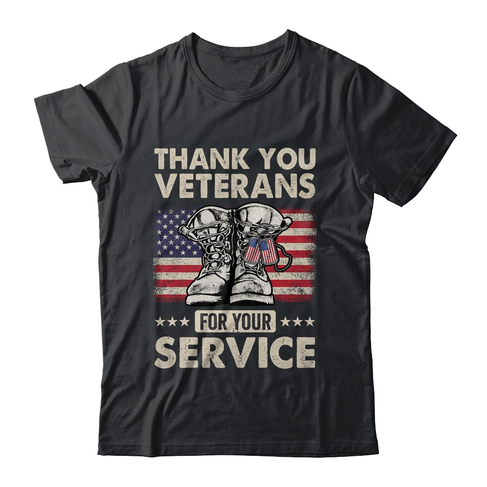Thank You Veterans For Your Service Veterans Day Shirt & Hoodie | siriusteestore