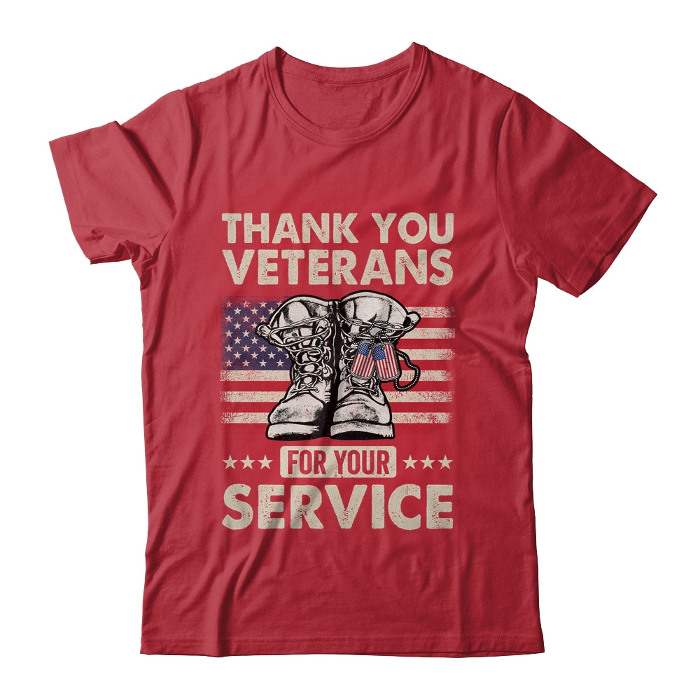 Thank You Veterans For Your Service Veterans Day Shirt & Hoodie | siriusteestore