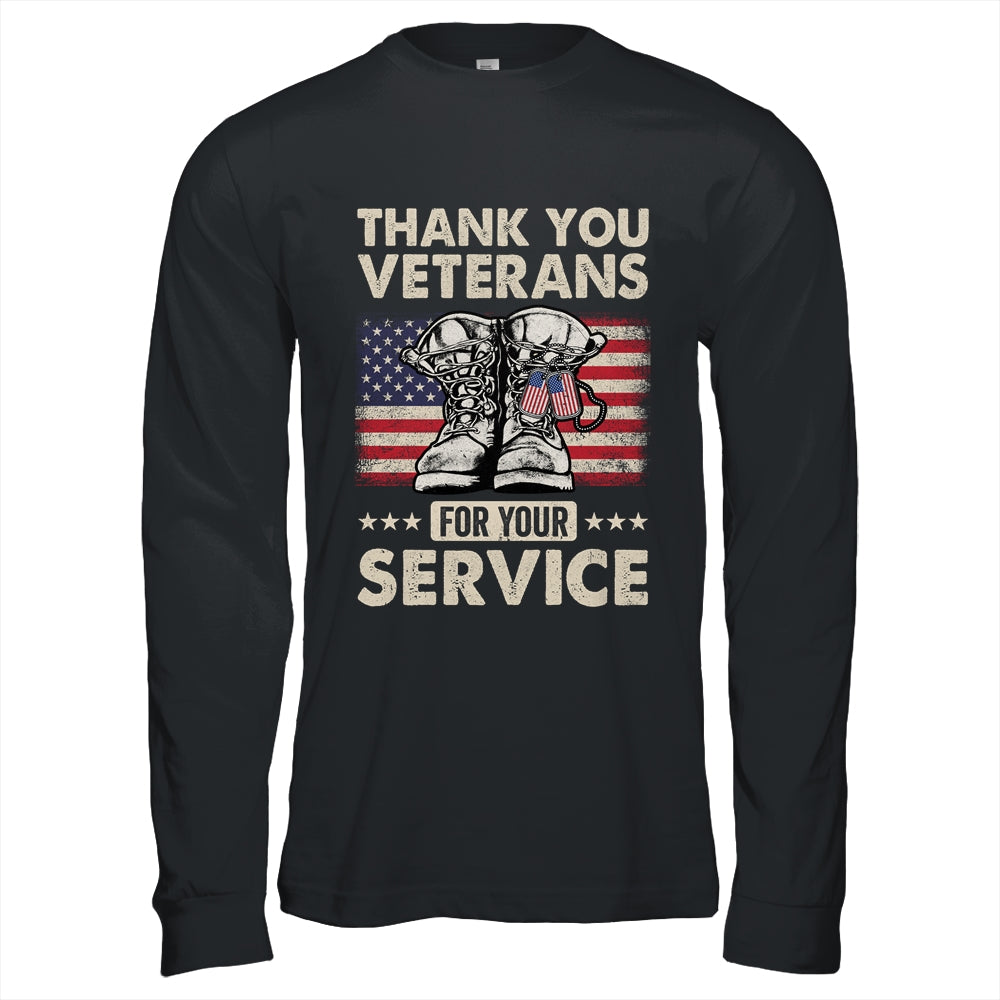 Thank You Veterans For Your Service Veterans Day Shirt & Hoodie | siriusteestore