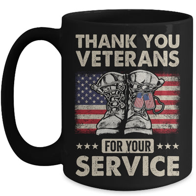 Thank You Veterans For Your Service Veterans Day Mug | siriusteestore