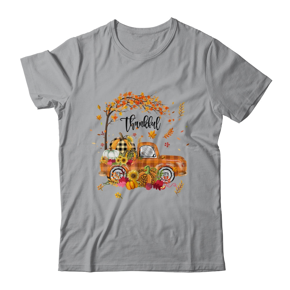 Thankful Grateful Blessed Pumpkin Truck Its Fall Yall Autumn Shirt & Hoodie | siriusteestore