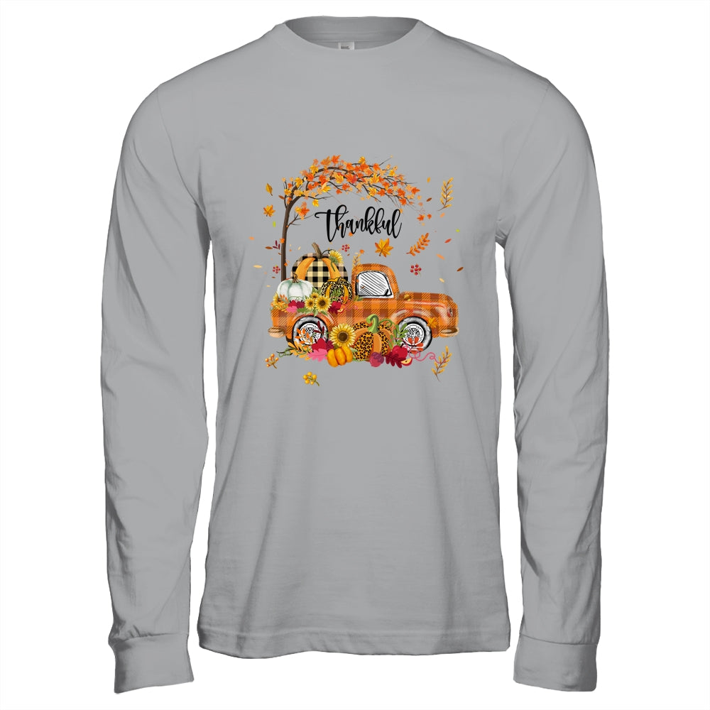 Thankful Grateful Blessed Pumpkin Truck Its Fall Yall Autumn Shirt & Hoodie | siriusteestore