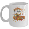 Thankful Grateful Blessed Pumpkin Truck Its Fall Yall Autumn Mug | siriusteestore