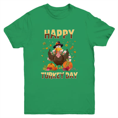 Thanksgiving Holiday Present Happy Turkey Day Youth Shirt | siriusteestore