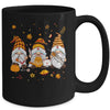 Thanksgiving Nurse Gnomes Fall Scrub Top Autumn RN Women Mug | siriusteestore
