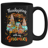 Thanksgiving With My Gnomies Friends Happy Fall Funny Truck Mug | siriusteestore