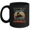 The Best Moms Have Daughters Who Ride Snowmobiles Mothers Day Vintage Mug | siriusteestore