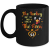 The Turkey Aint The Only Thing In The Oven Turkey Pregnancy Mug | siriusteestore
