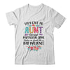 They Call Me Aunt Because Partner In Crime Mothers Day Shirt & Tank Top | siriusteestore