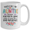 They Call Me Auntie Because Partner In Crime Mothers Day Mug | siriusteestore