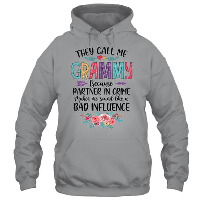 They Call Me Grammy Because Partner In Crime Mothers Day Shirt & Tank Top | siriusteestore