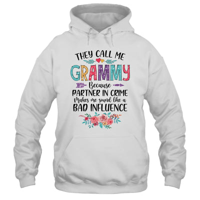 They Call Me Grammy Because Partner In Crime Mothers Day Shirt & Tank Top | siriusteestore