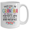 They Call Me Grandma Because Partner In Crime Mothers Day Mug | siriusteestore