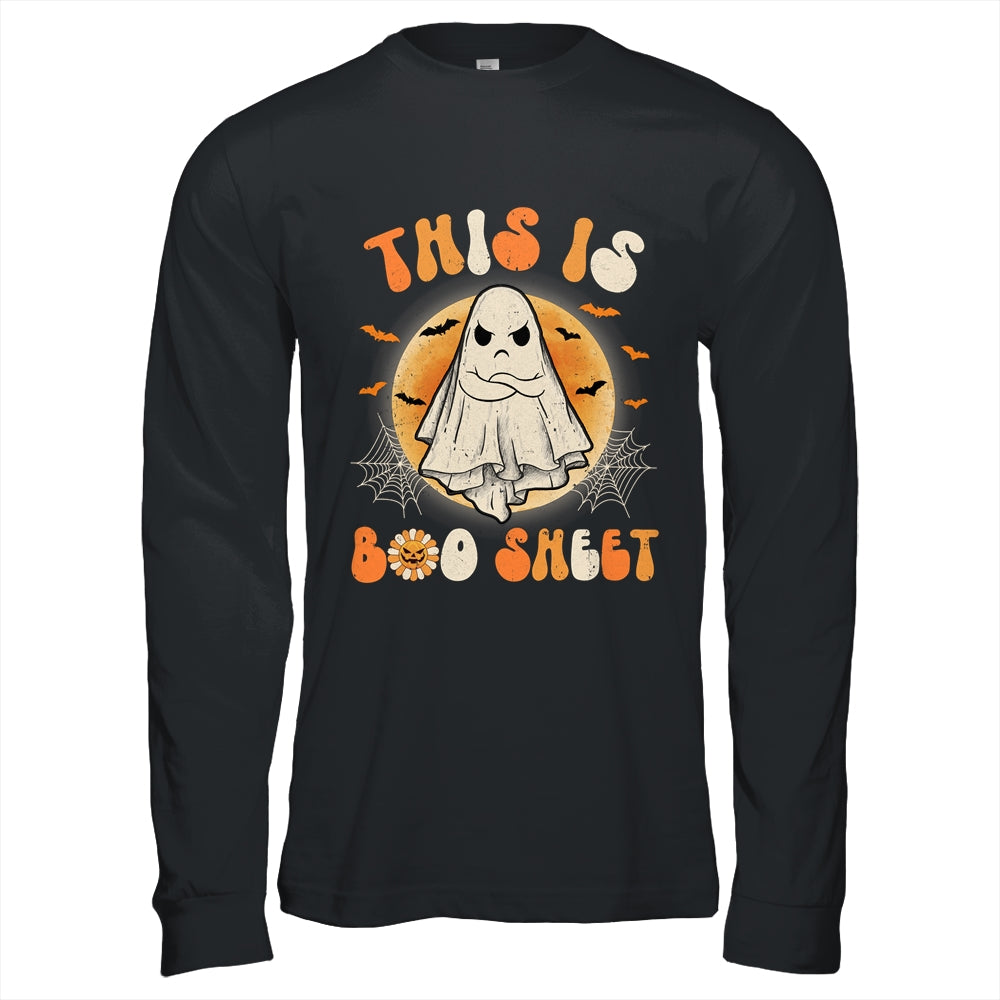 This Is Boo Sheet Ghost Retro Halloween Costume Funny Shirt & Hoodie | siriusteestore