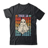 This Is Boo Sheet Ghost Retro Halloween Costume Groovy Shirt & Hoodie | siriusteestore