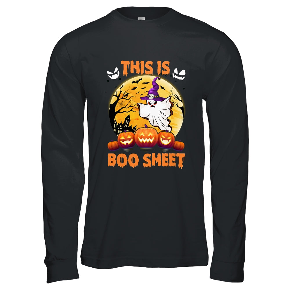 This Is Boo Sheet Ghost Retro Halloween Costume Men Women Shirt & Hoodie | siriusteestore