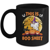 This Is Boo Sheet Ghost Retro Halloween Costume Men Women Mug | siriusteestore