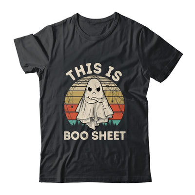 This Is Boo Sheet Ghost Retro Halloween Costume Women Men Shirt & Hoodie | siriusteestore