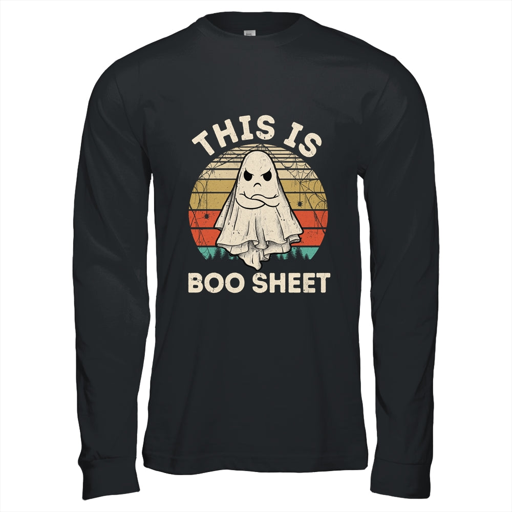 This Is Boo Sheet Ghost Retro Halloween Costume Women Men Shirt & Hoodie | siriusteestore