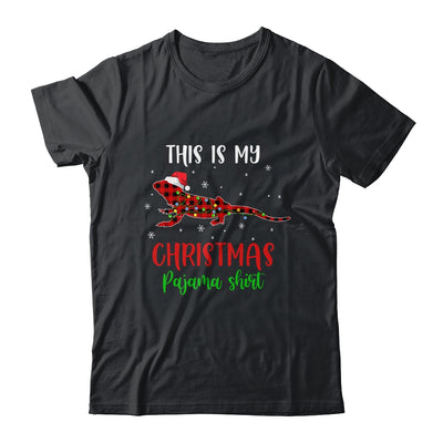 This Is My Christmas Pajama Shirt Bearded Dragon Red Plaid Shirt & Sweatshirt | siriusteestore