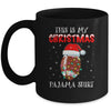 This Is My Christmas Pajama Shirt Gift For Football Lover Mug | siriusteestore