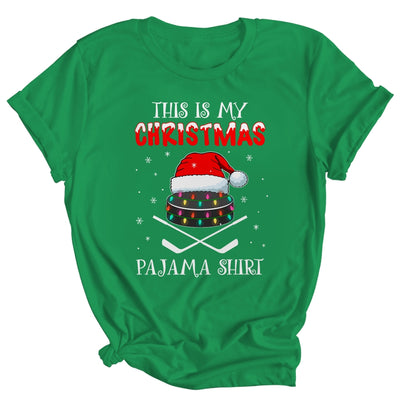 This Is My Christmas Pajama Shirt Gift For Hockey Lover Shirt & Sweatshirt | siriusteestore