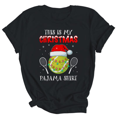 This Is My Christmas Pajama Shirt Gift For Tennis Lover Shirt & Sweatshirt | siriusteestore