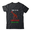 This Is My Christmas Pajama Shirt Giraffe Red Plaid Shirt & Sweatshirt | siriusteestore