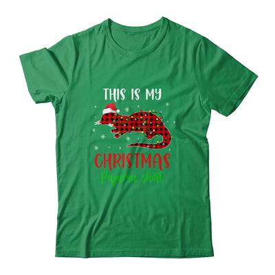 This Is My Christmas Pajama Shirt Otter Red Plaid Shirt & Sweatshirt | siriusteestore