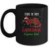 This Is My Christmas Pajama Shirt Otter Red Plaid Mug | siriusteestore