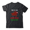 This Is My Christmas Pajama Shirt Turtle Red Plaid Shirt & Sweatshirt | siriusteestore