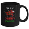This Is My Christmas Pajama Shirt Turtle Red Plaid Mug | siriusteestore
