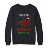 This Is My Christmas Pajama Shirt Unicorn Red Plaid Shirt & Sweatshirt | siriusteestore