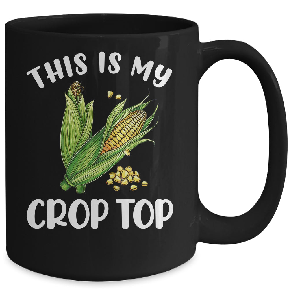 This Is My Crop Top Funny Corn Cob Farming Farmer Mug | siriusteestore
