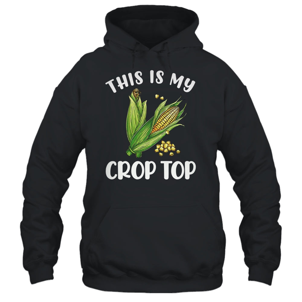 This Is My Crop Top Funny Corn Cob Farming Farmer Shirt & Tank Top | siriusteestore