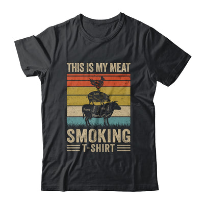 This Is My Meat Smoking BBQ Smoker Lover Vintage Shirt & Hoodie | siriusteestore