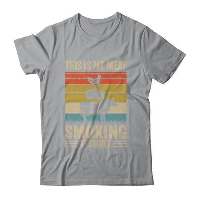 This Is My Meat Smoking BBQ Smoker Lover Vintage Shirt & Hoodie | siriusteestore