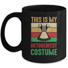 This Is My Oktoberfest Costume Women German Dirndl Outfit Mug | siriusteestore