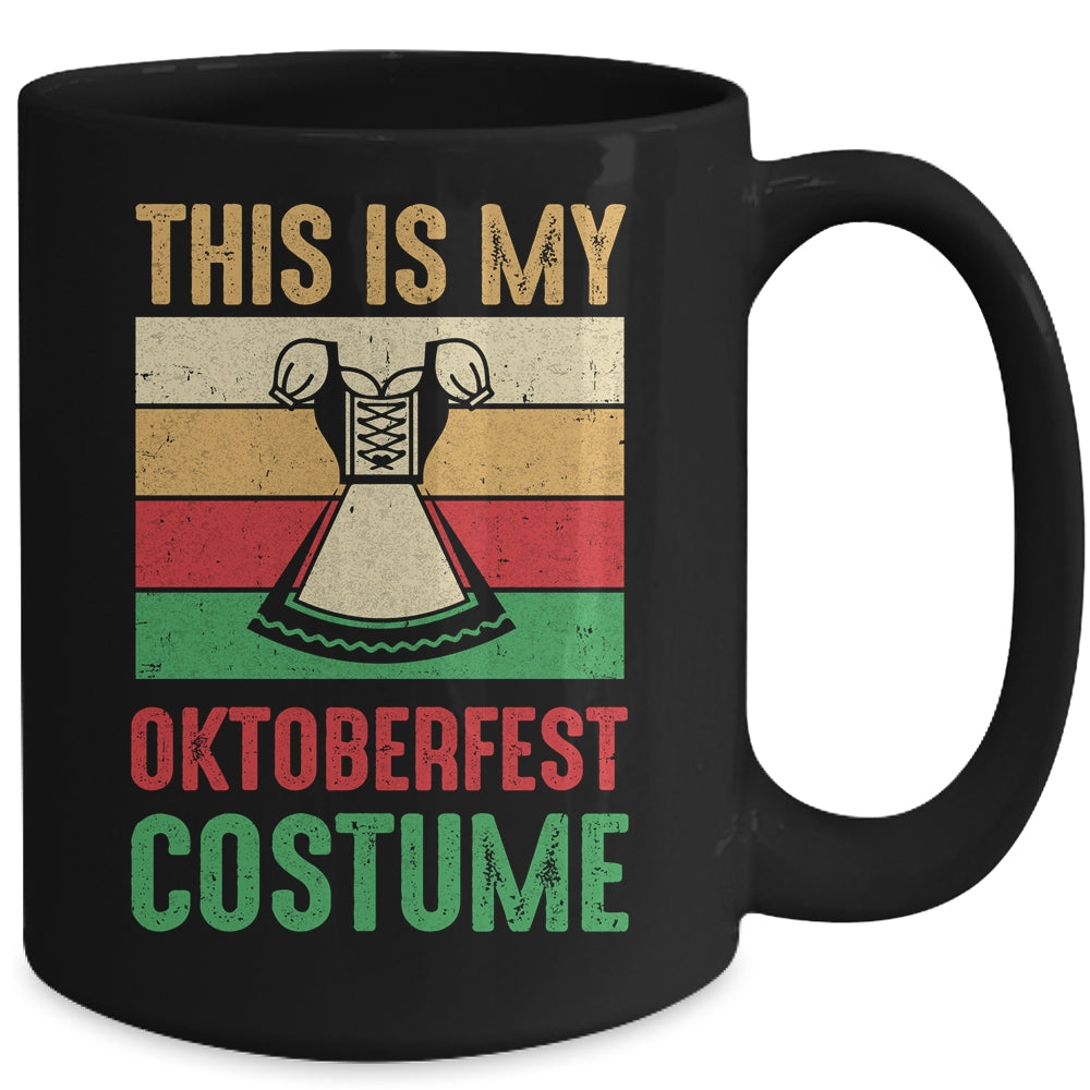This Is My Oktoberfest Costume Women German Dirndl Outfit Mug | siriusteestore