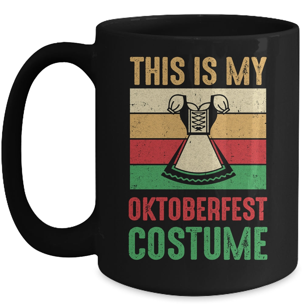 This Is My Oktoberfest Costume Women German Dirndl Outfit Mug | siriusteestore