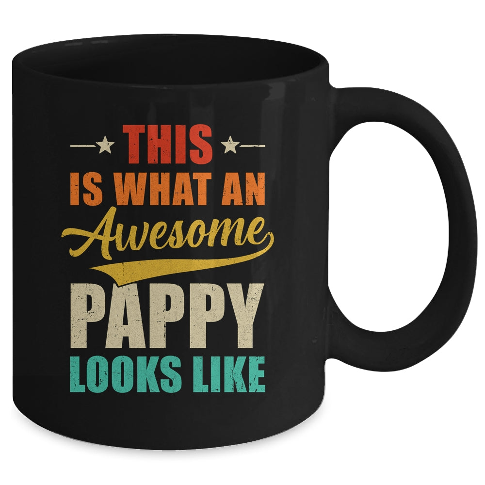 This Is What An Awesome Pappy Looks Like Fathers Day Mug | siriusteestore