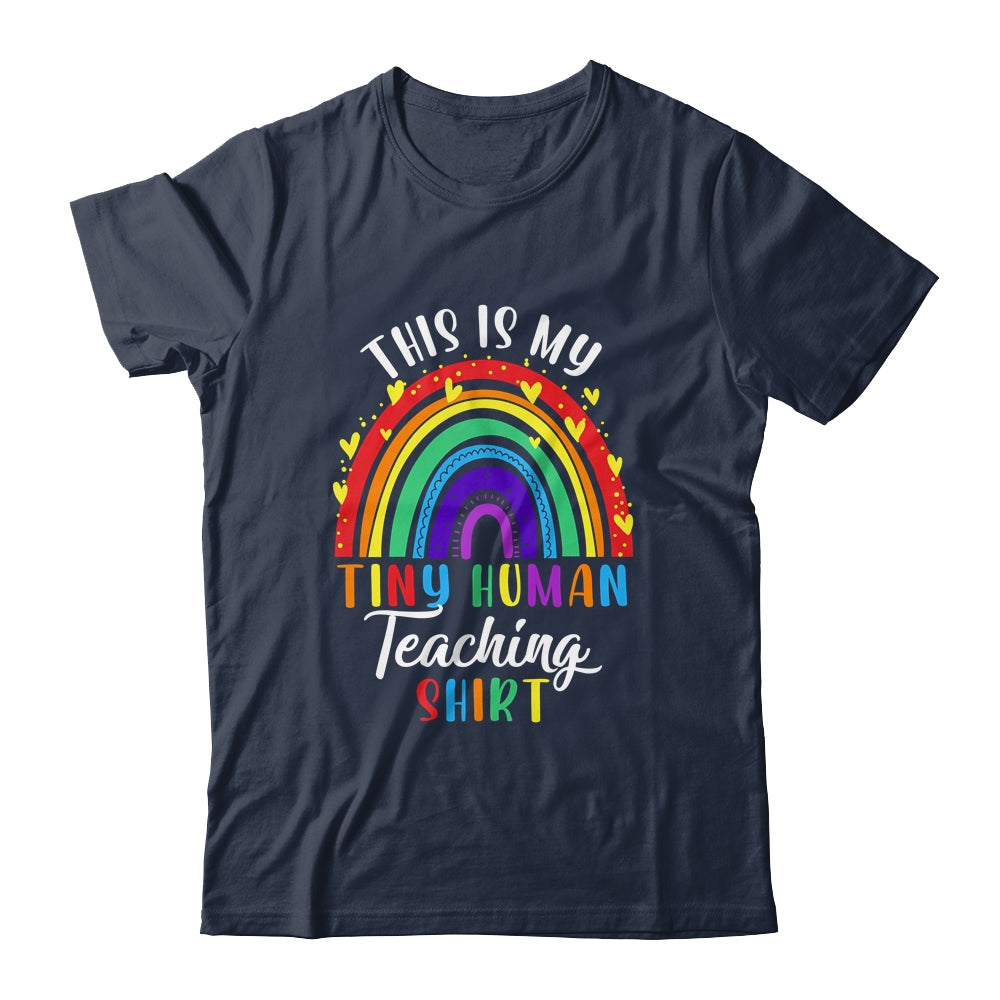 This My Teaching Tiny Humans Daycare Provider Teacher Shirt & Hoodie | siriusteestore