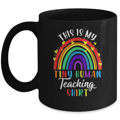 This My Teaching Tiny Humans Daycare Provider Teacher Mug | siriusteestore