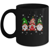 Three Gnomies Red Plaid Buffalo Costume Gnome Christmas Mug | siriusteestore